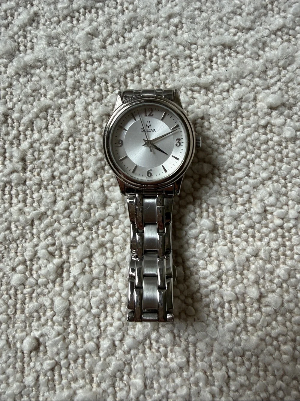 Bulova silver women’s watch